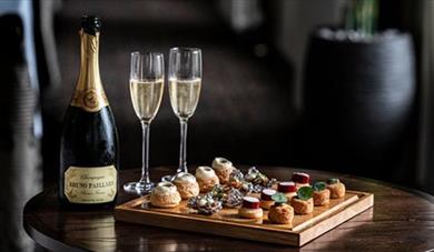 Champagne and Canapes
