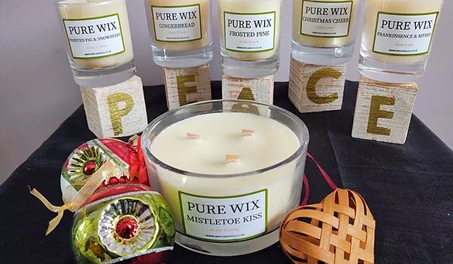 Pure Wix Christmas Candles 2020