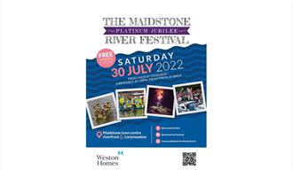 Maidstone River Festival 2022 poster