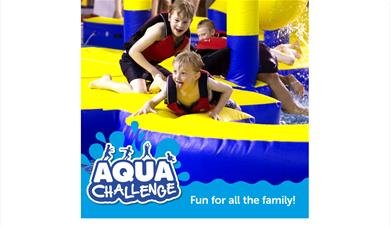 Children on the Aqua Challenge