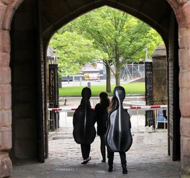 Exterior image of Chetham's School of Music