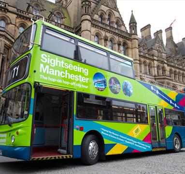 Sightseeing Manchester Tour Bus