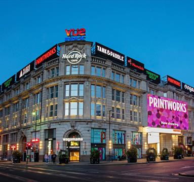 Printworks Exterior Evening