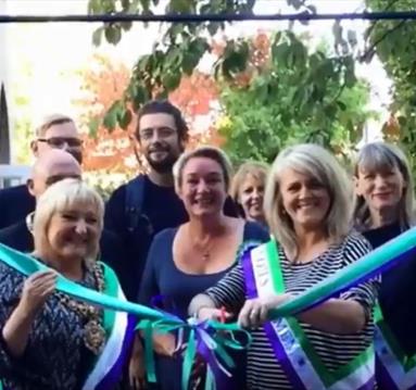 Hundreds of supporters bring Pankhurst Garden to life