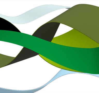 Colourful ribbons