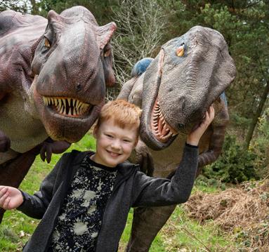 Adventure Valley with dinosaurs