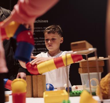 Child playing at the Science and Industry Museum