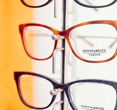 Designer glasses.