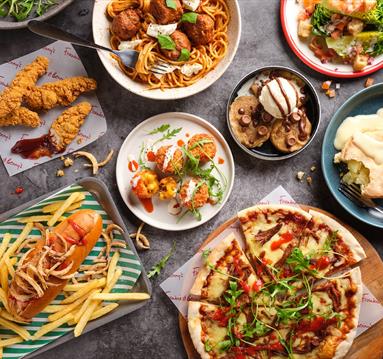 Food at Frankie and Beny's