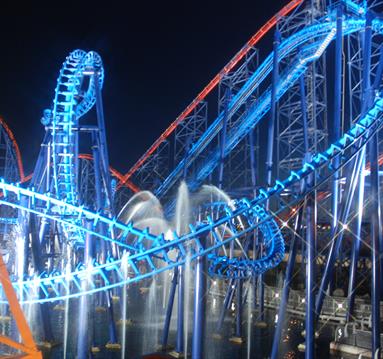 Infusion at night, Blackpool