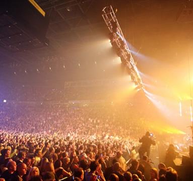 AO Arena during the gig