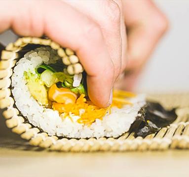 Making sushi