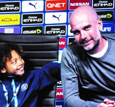 Manchester City Football Club Stadium and Club Tour VR Pep