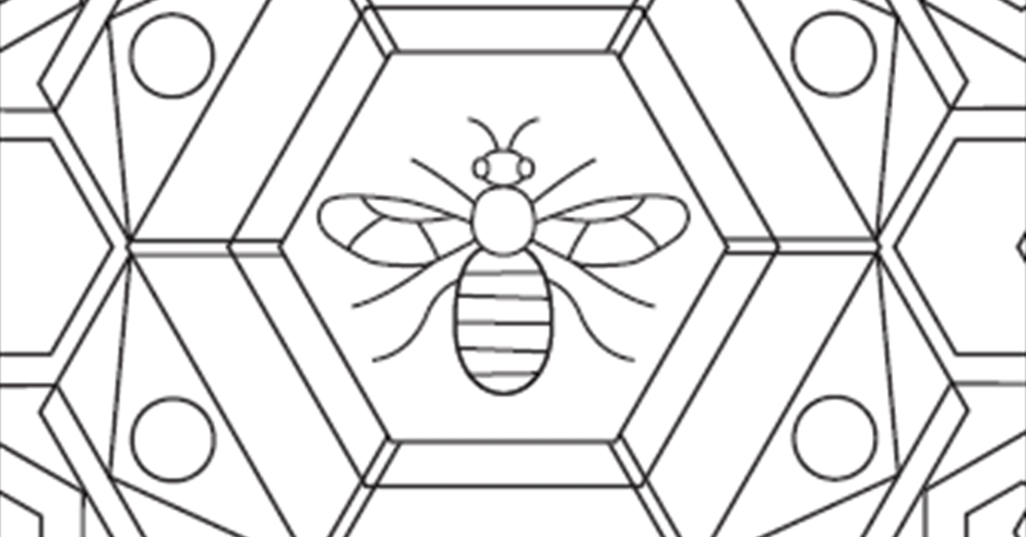 Free Manchester themed printable colouring pages - Visit Manchester