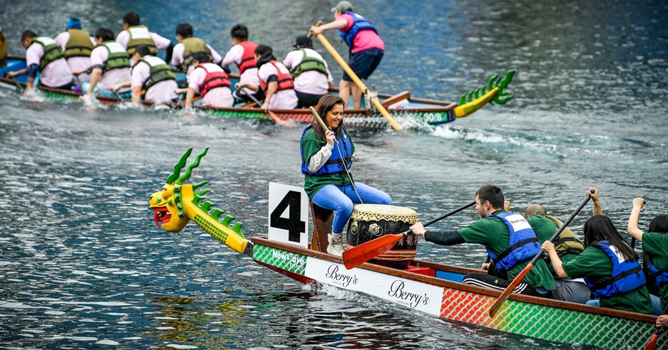 Dragon Boat Racing  Chinese American Family