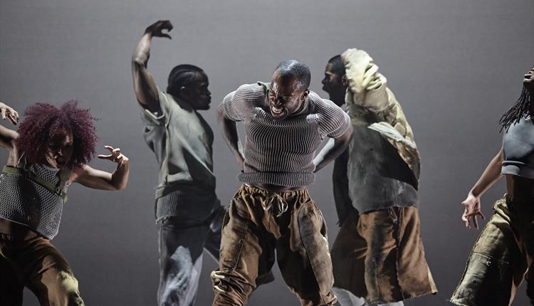Dancers on stage