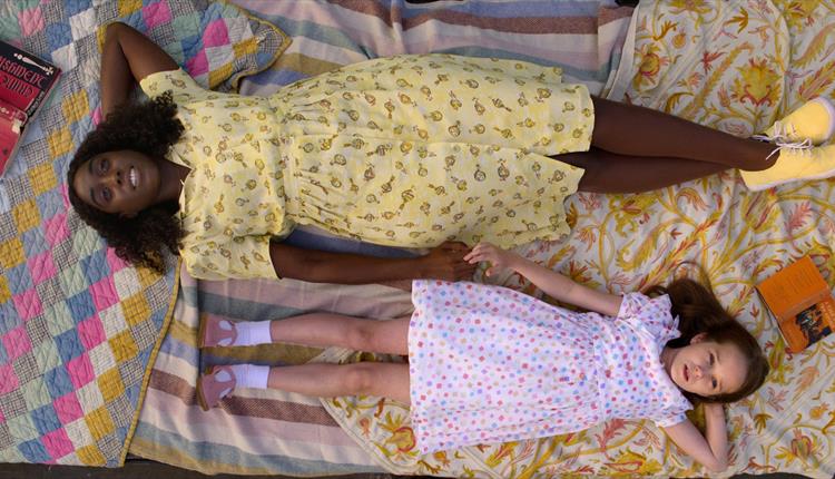 ROALD DAHL'S MATILDA THE MUSICAL. (L to R) LASHANA LYNCH as MISS HONEY and ALISHA WEIR as MATILDA WORMWOOD in ROALD DAHL'S MATILDA THE MUSICAL. Cr. CO