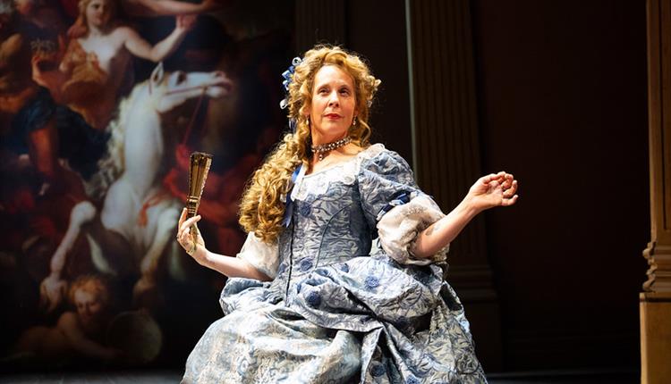The Crown Jewels: actor on stage