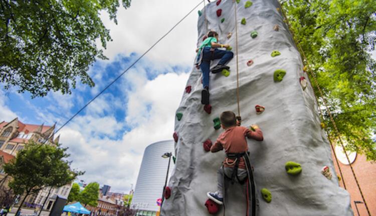 Climbing wall