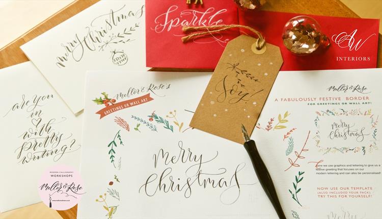 Christmas caligraphy