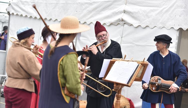 Live music during The Manchester Medieval festival