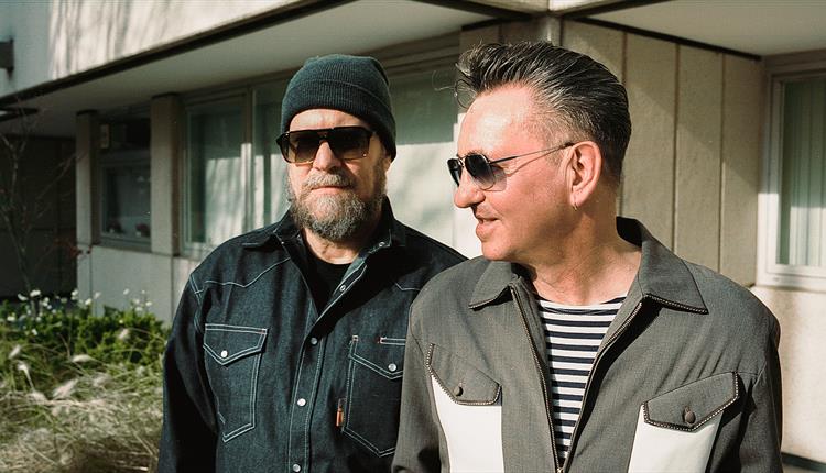 John Grant and Richard Hawley taken by Dan Sullivan