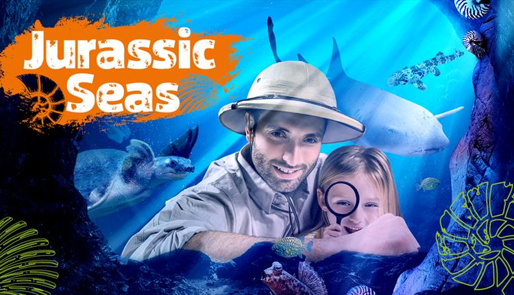 Sea life poster: Jurassic Seas