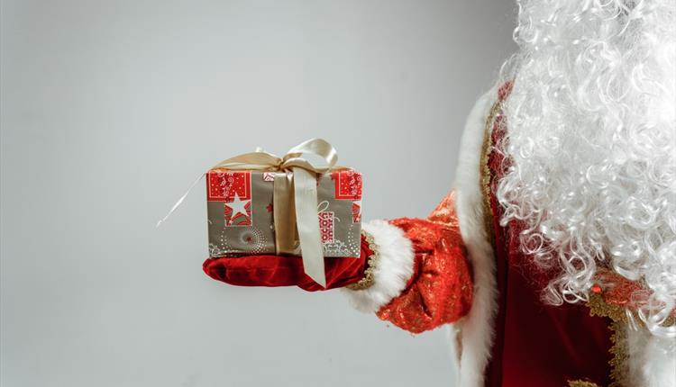 Red and Gold Gift Box