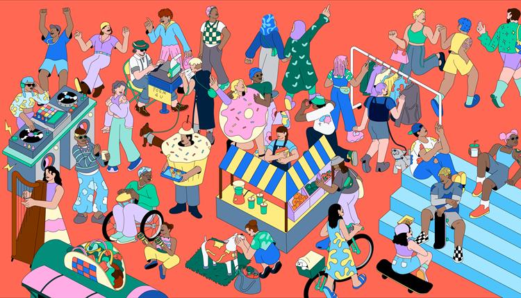 The Welcome - illustration by Jiaqi Wang