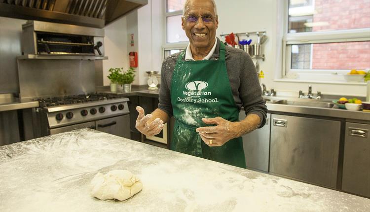 Vegan Baking at Vegetarian Society Cookery School
