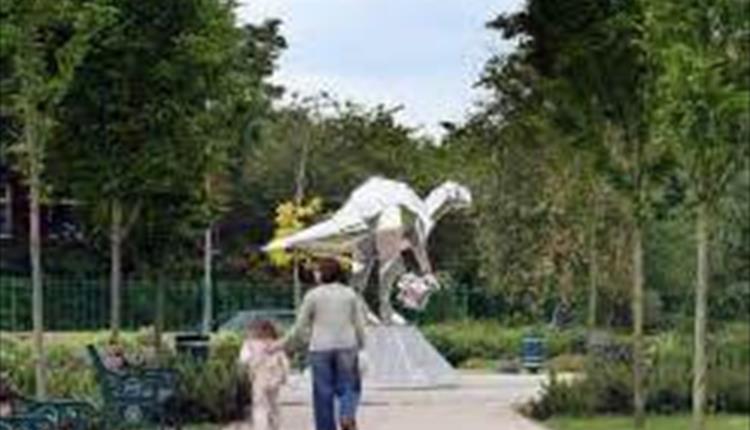Sculpture in Close Park