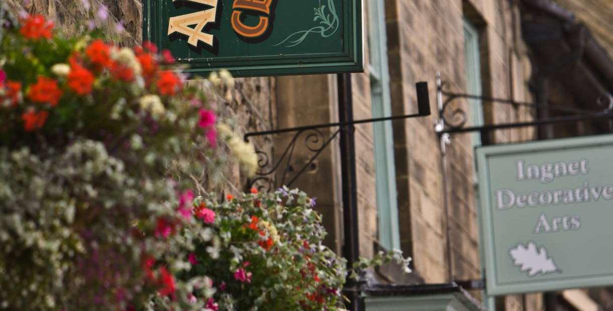 Barnard Castle Market Town shop signs