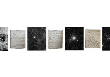 photographic glass plates of stars