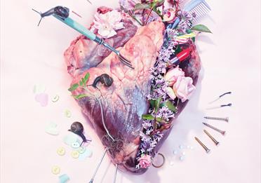 Heart with some items attached