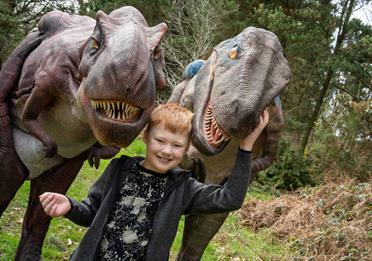 Adventure Valley with dinosaurs