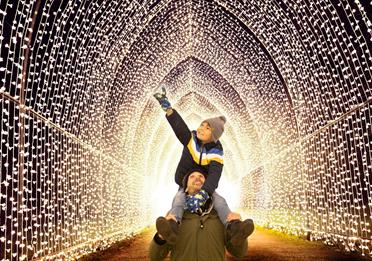 Illuminated arch