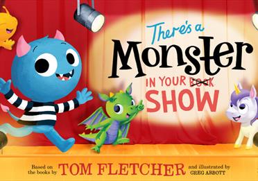 Red poster: There's a Monster in Your Show