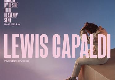 Blue poster: Lewis Capaldi