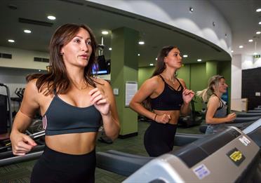 People at the gym