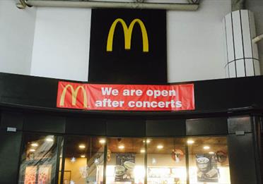 McDonalds Manchester Arena