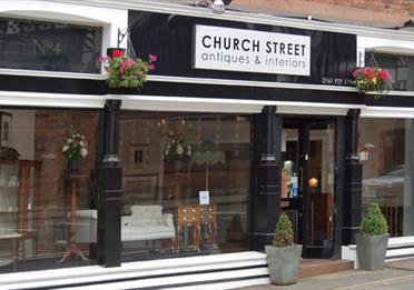 Church Street Antiques shop front