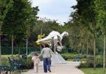 Sculpture in Close Park