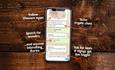 Phone example of Treasure Hunt activity