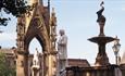 Albert Square and blue sky
