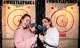 Axe throwing at Whistle Punks Manchester