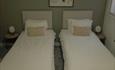 2 x single beds at Stay Cove hotel, Piccadilly, Manchester
