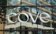 Stay Cove hotel, Piccadilly, Manchester front of the building with logo
