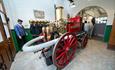 An early fire engine.