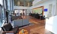 The reception at DoubleTree by Hilton Hotel Manchester – Piccadilly