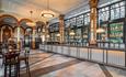 Kimpton Clocktower Hotel Bar with tables set up